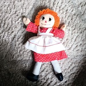 Raggedy Ann doll